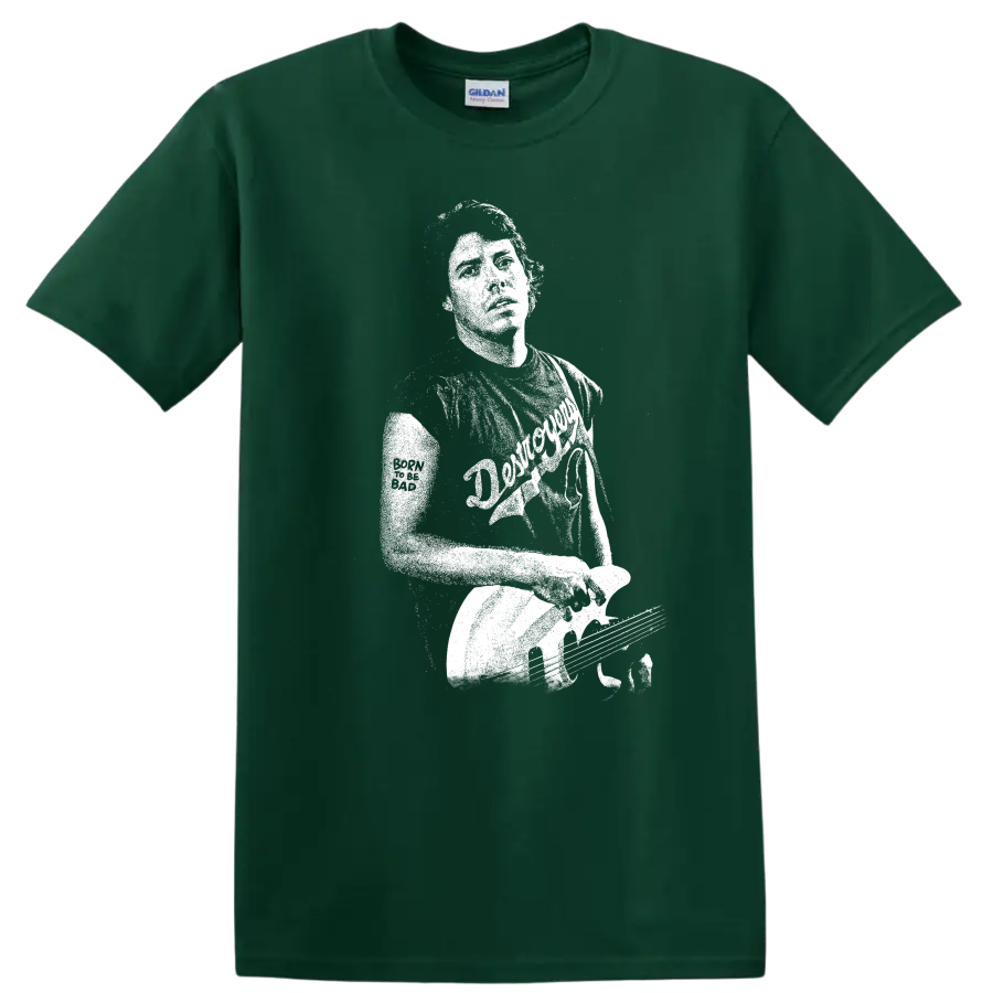 George Thorogood Rock Legends Tribute T Shirt for Classic Rock Fans - Forest Green