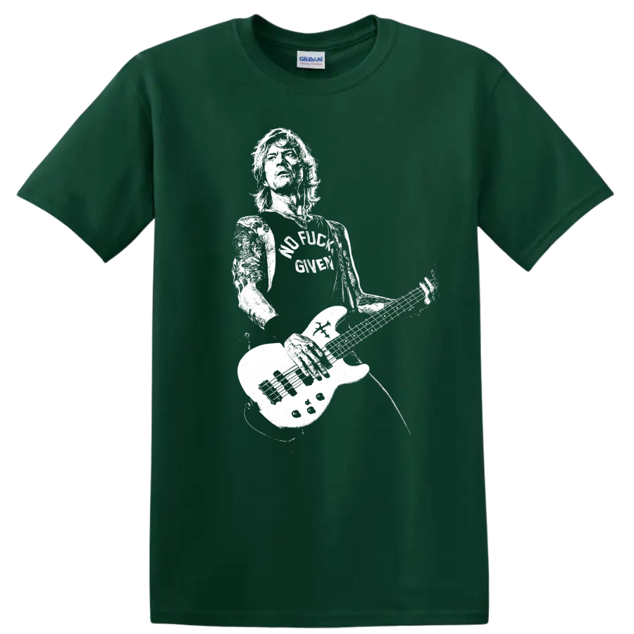 Duff McKagan Guns N' Roses Rock Legends T Shirt for Classic Music Fans - Forest Green