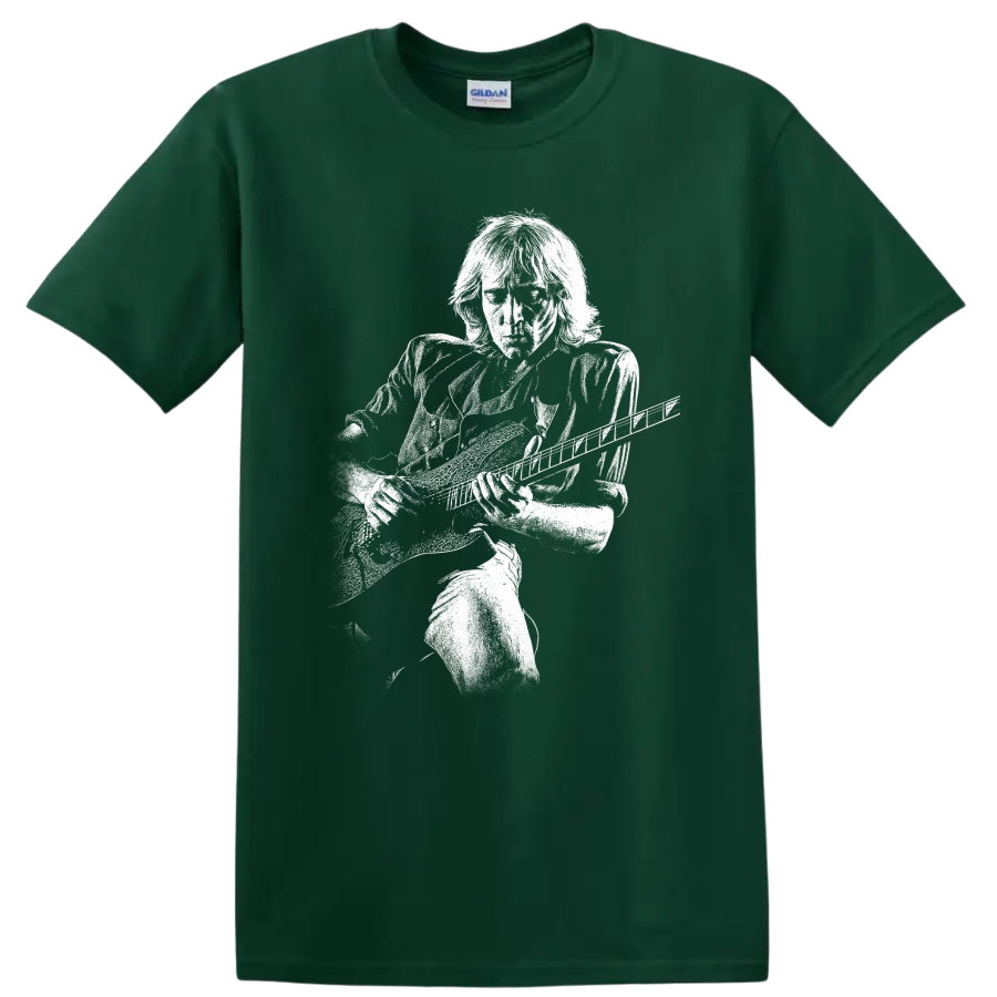 Konstantin Nikolsky Voskreseniye Rock Legends Tribute T Shirt - Forest Green