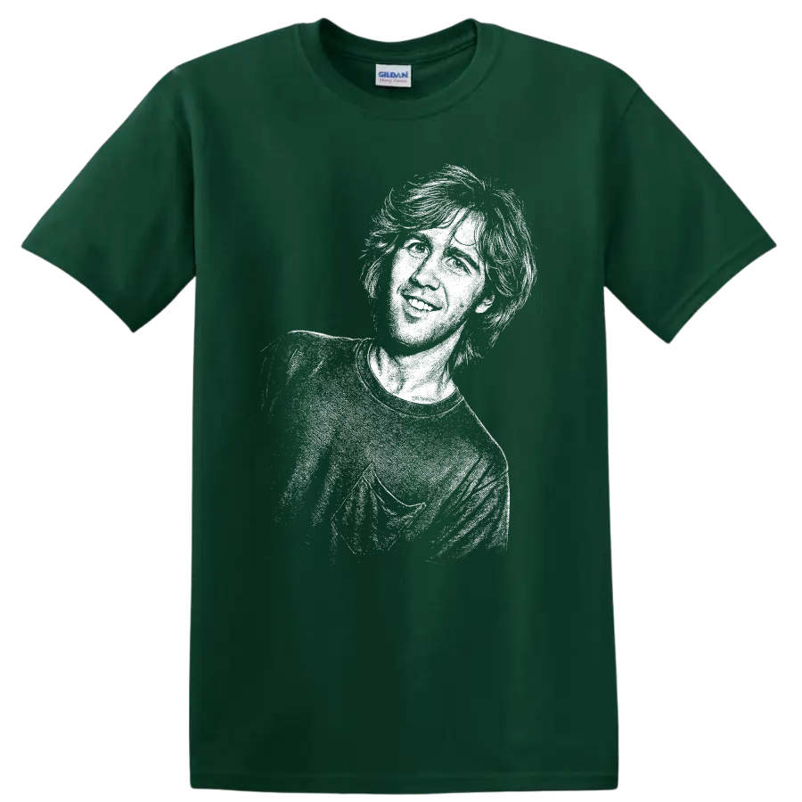Krist Novoselic Nirvana Rock Legends Tribute T Shirt for Fans - Forest Green