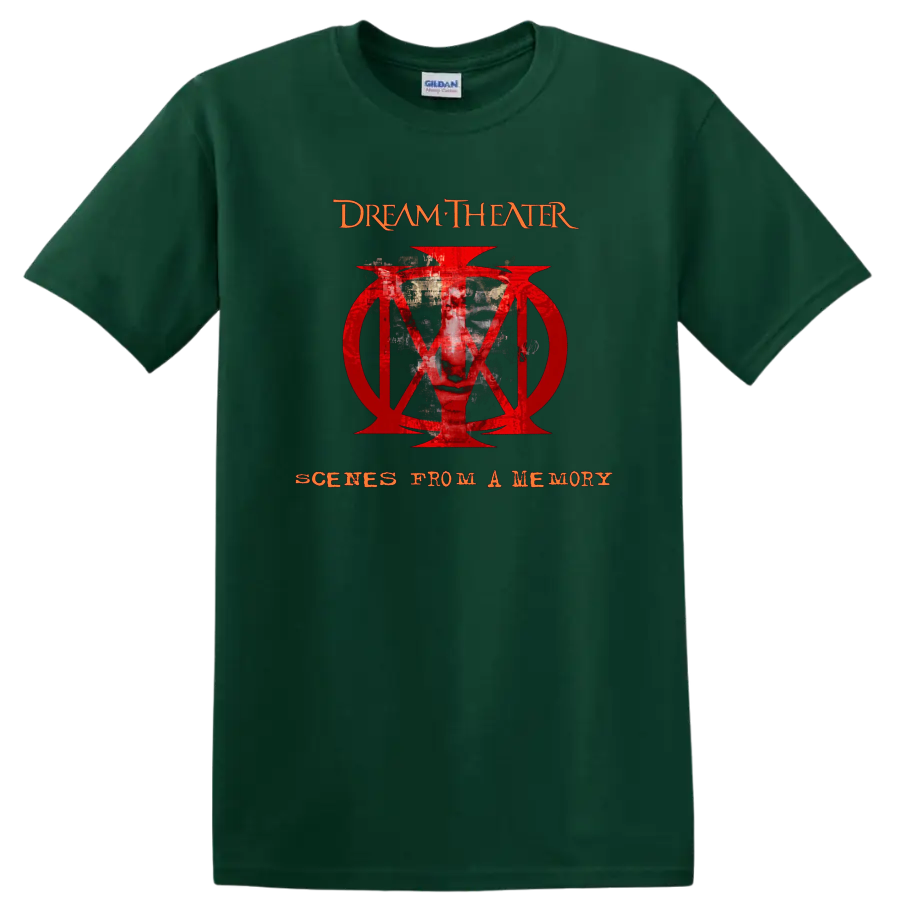 Dream Theater Scenes From a Memory red graphic print T - Forest Green