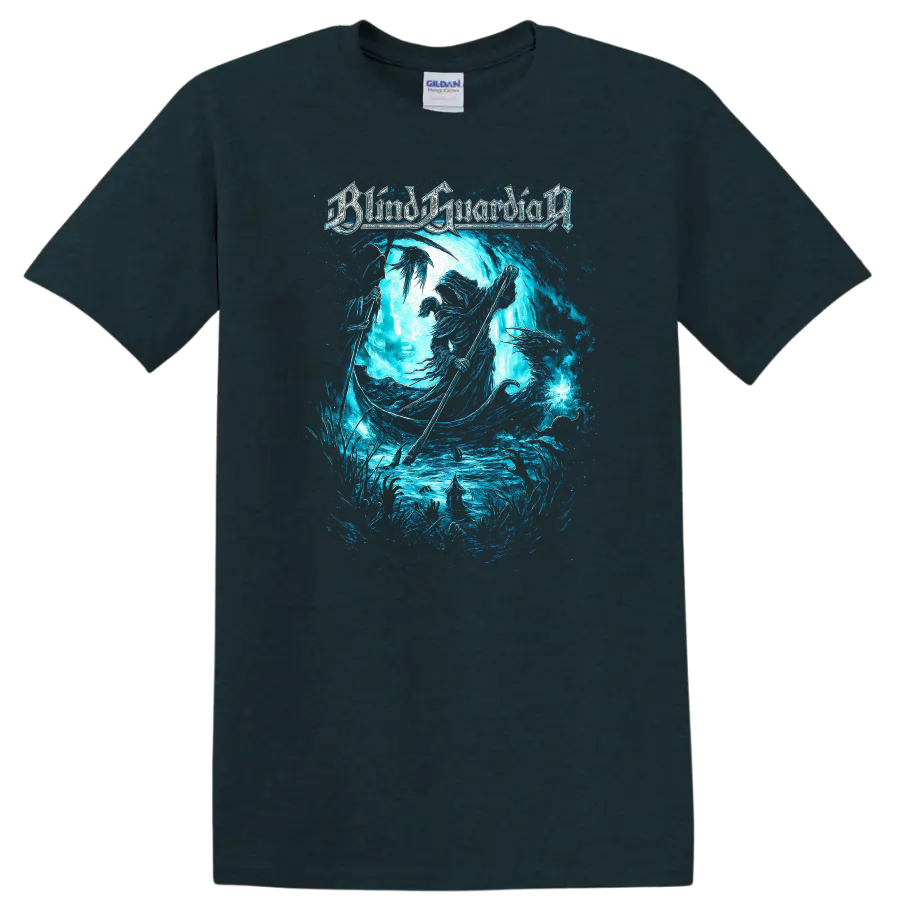 Bloody Underground Gothic Metal Wave Art T Shirt Retro Rock Legend - Midnight (Green)