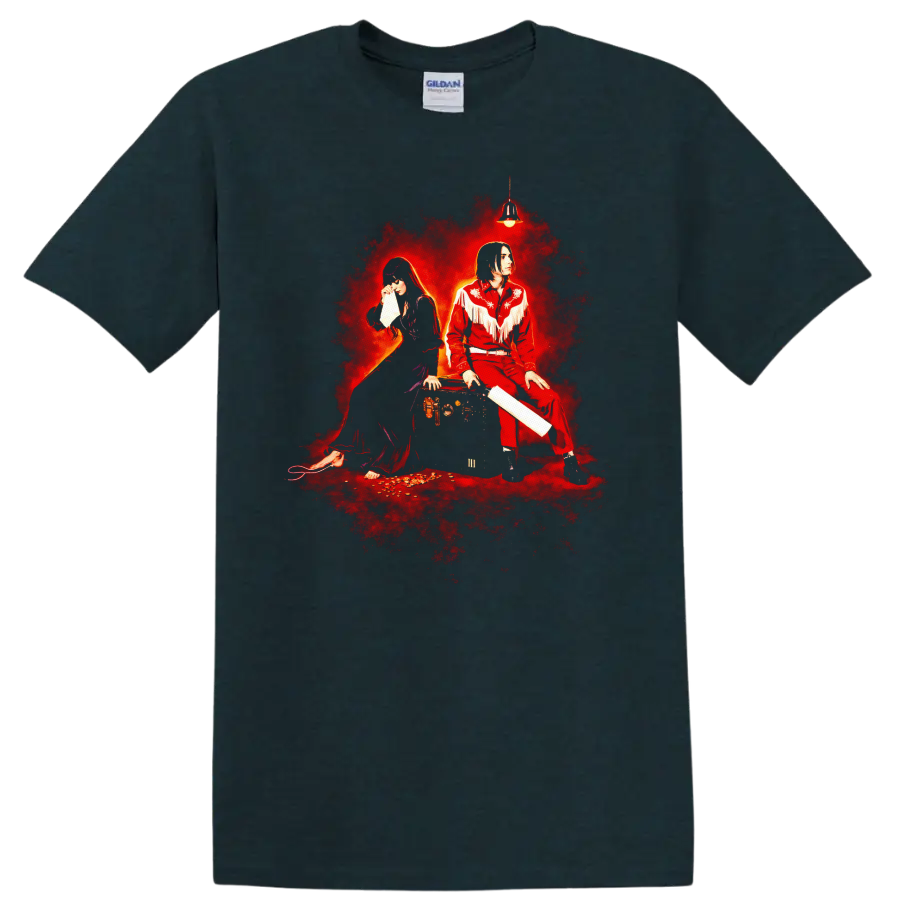 Vintage Classic Rock Album Cover Art Style T Shirt - Midnight (Green)