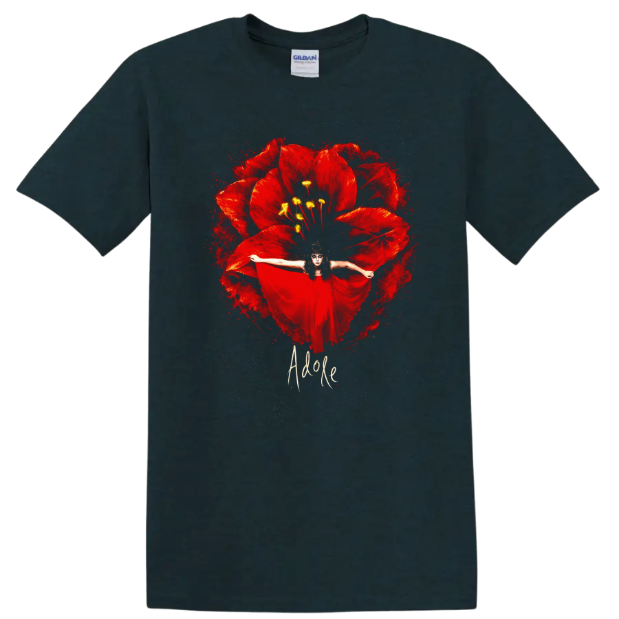Vintage Classic Rock Album Cover Art Style T Shirt - Midnight (Green)
