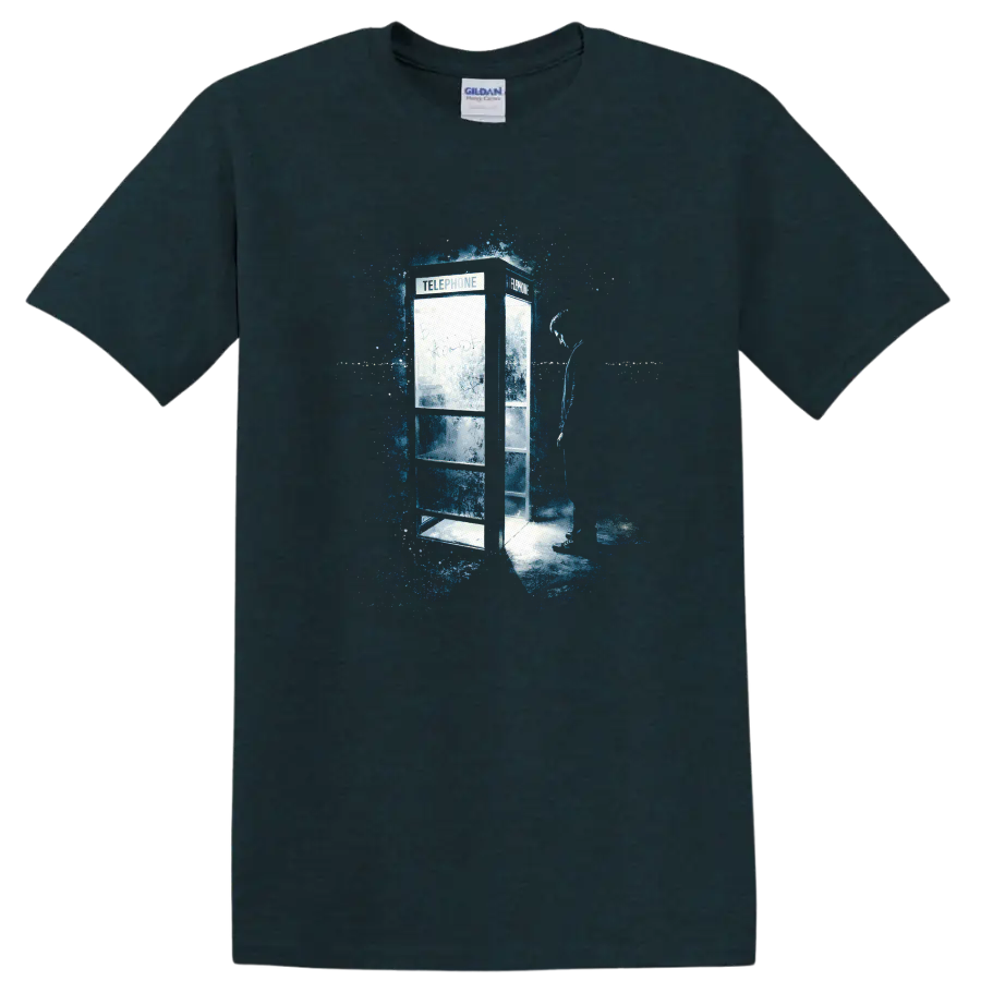 Vintage Classic Rock Album Cover Art Style T Shirt - Midnight (Green)