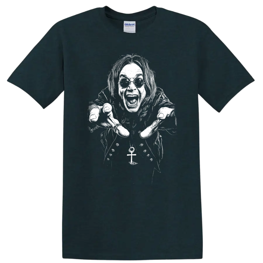 Ozzy Osbourne Black Sabbath Rock Legends T Shirt - Midnight (Green)