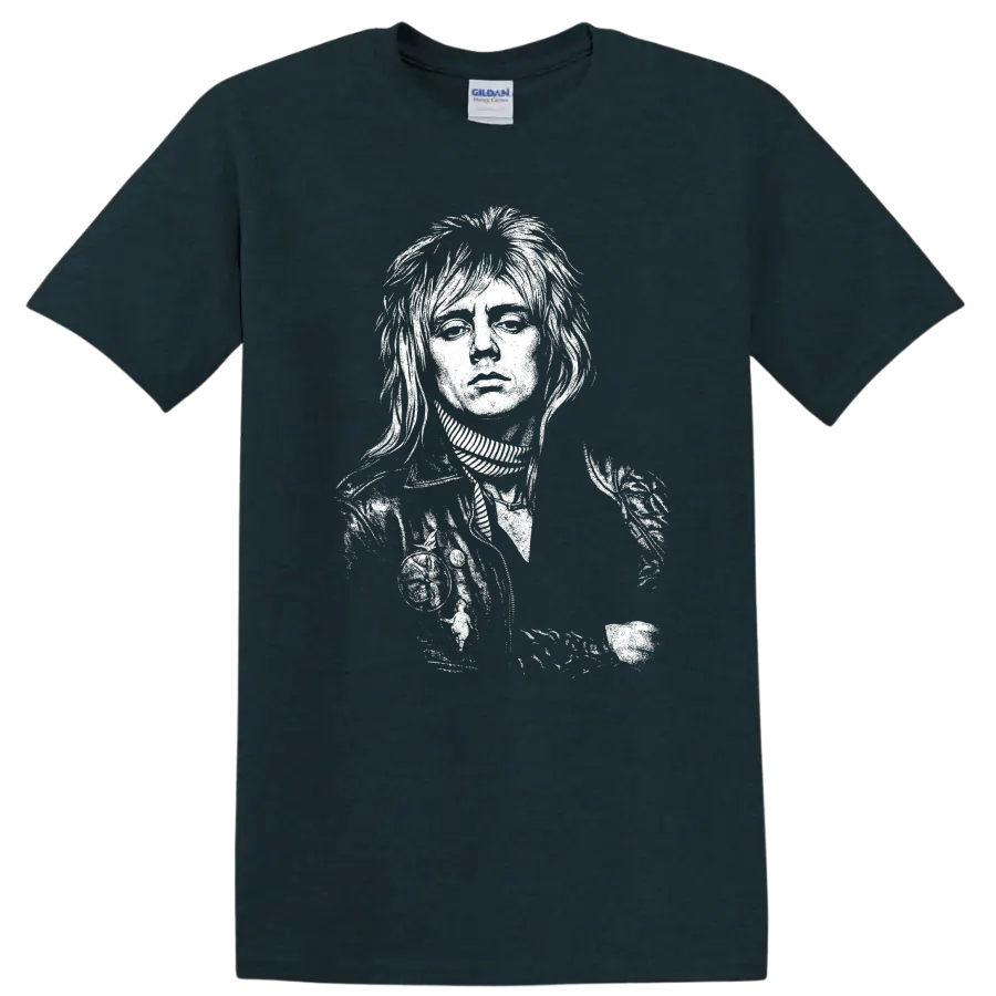 Roger Taylor Queen Rock Legends Tribute T Shirt for Classic Music Fans - Midnight (Green)