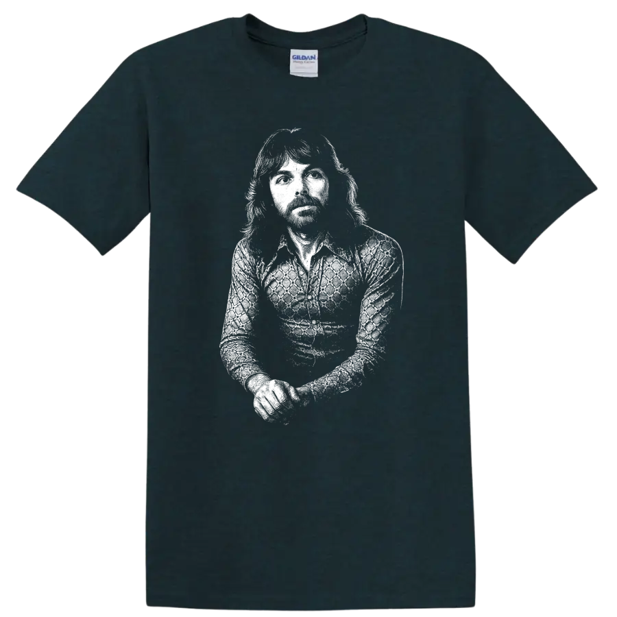 Richard Wright Pink Floyd Rock Legends Vintage Style T Shirt - Midnight (Green)