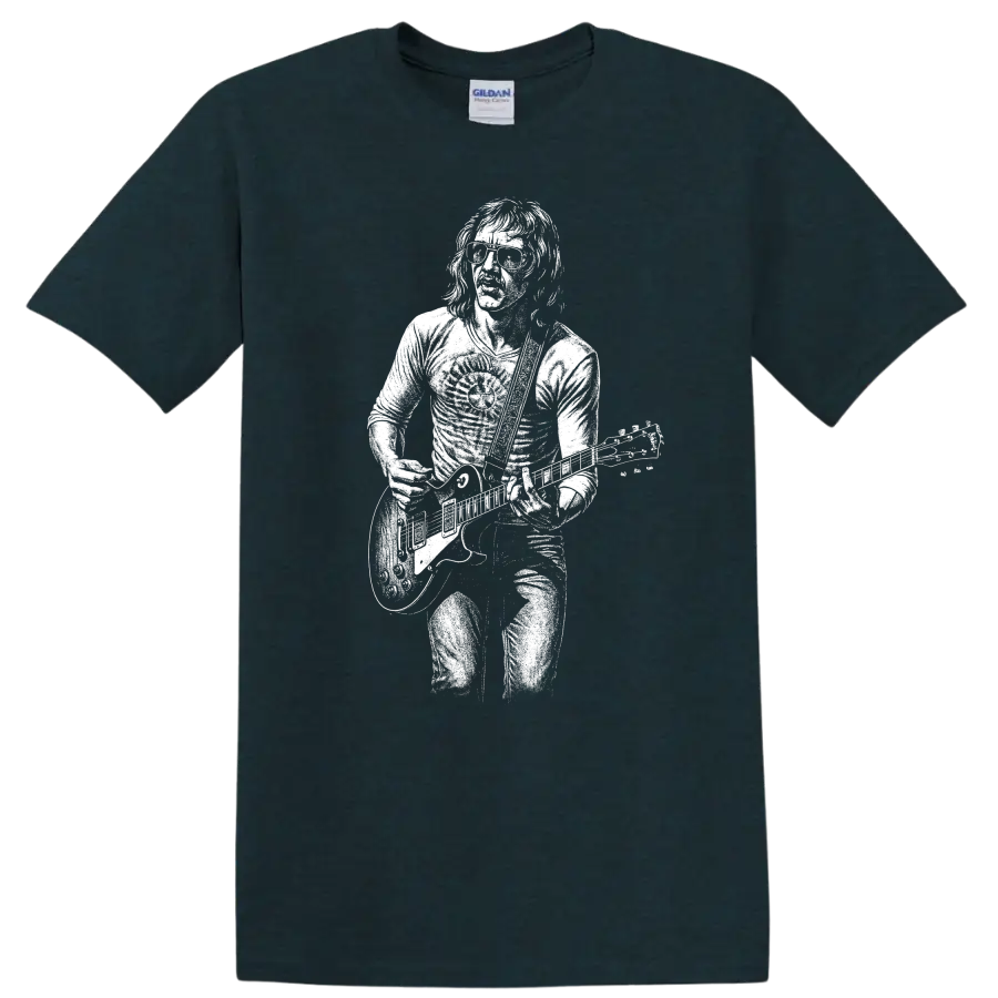 Barry Bailey Atlanta Rhythm Section Rock Legends Tribute T Shirt - Midnight (Green)