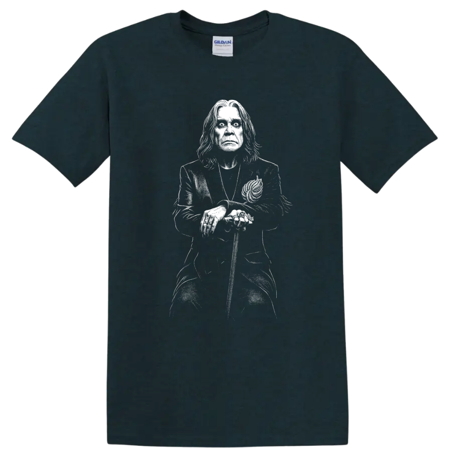 Ozzy Osbourne Black Sabbath Rock Legends Graphic T Shirt - Midnight (Green)