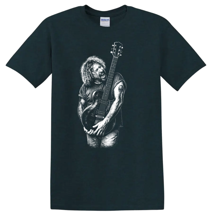 Sammy Hagar Van Halen Rock Legends Tribute T Shirt Classic Unisex - Midnight (Green)