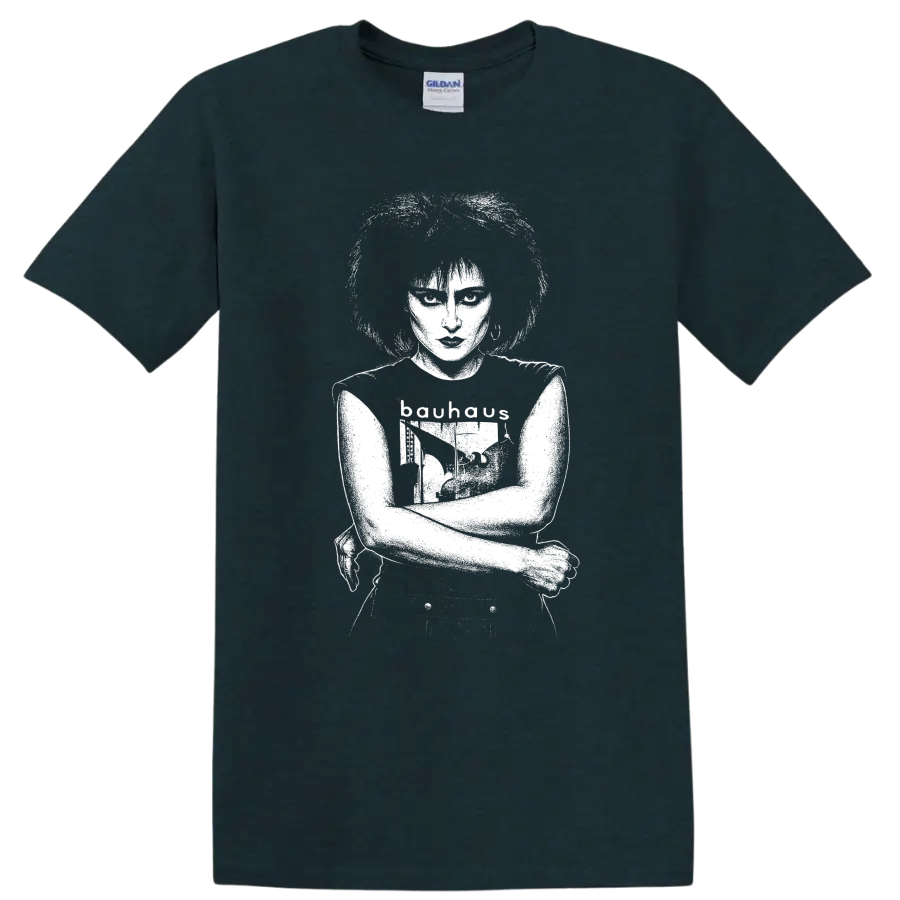 Siouxsie and the Banshees Rock Legends T Shirt for Fans - Midnight (Green)