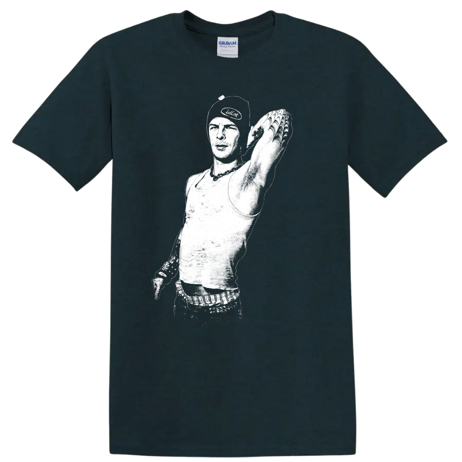 Anthony Kiedis Red Hot Chili Peppers Rock Legends T Shirt Tribute - Midnight (Green)