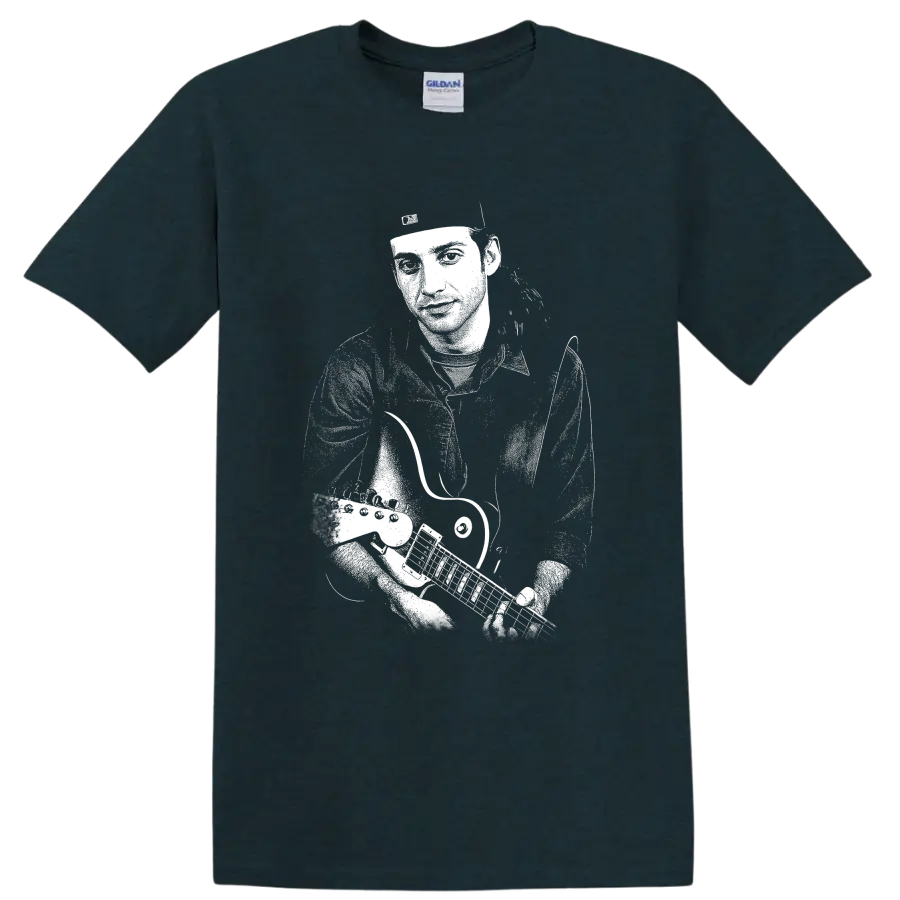 Stone Gossard Pearl Jam Rock Legends T Shirt for Music Fans - Midnight (Green)