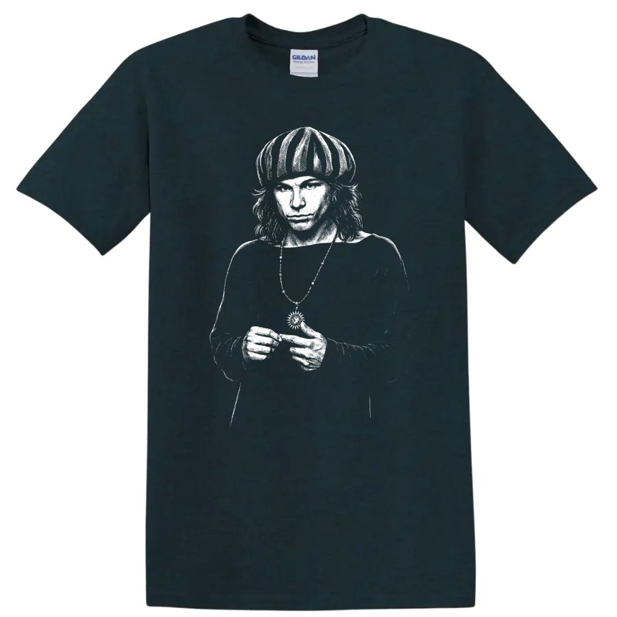 Konstantin Stupin Rock Legends Tribute T Shirt for Music Fans - Midnight (Green)