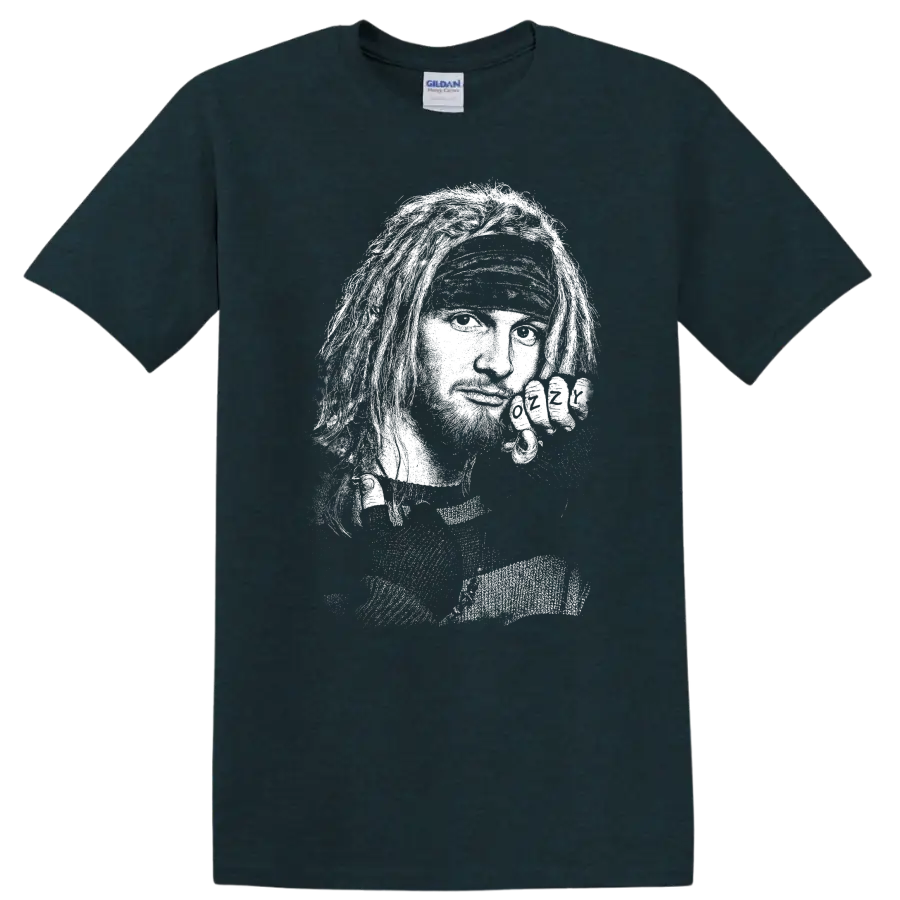 Layne Staley Alice in Chains Rock Legends Tribute T Shirt - Midnight (Green)