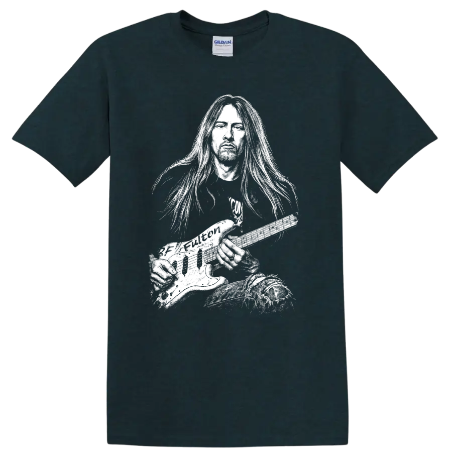 Jerry Cantrell Alice in Chains Rock Legends Tribute T Shirt - Midnight (Green)