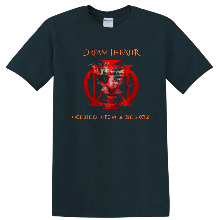 Dream Theater Scenes From a Memory red graphic print T - Midnight (Green)