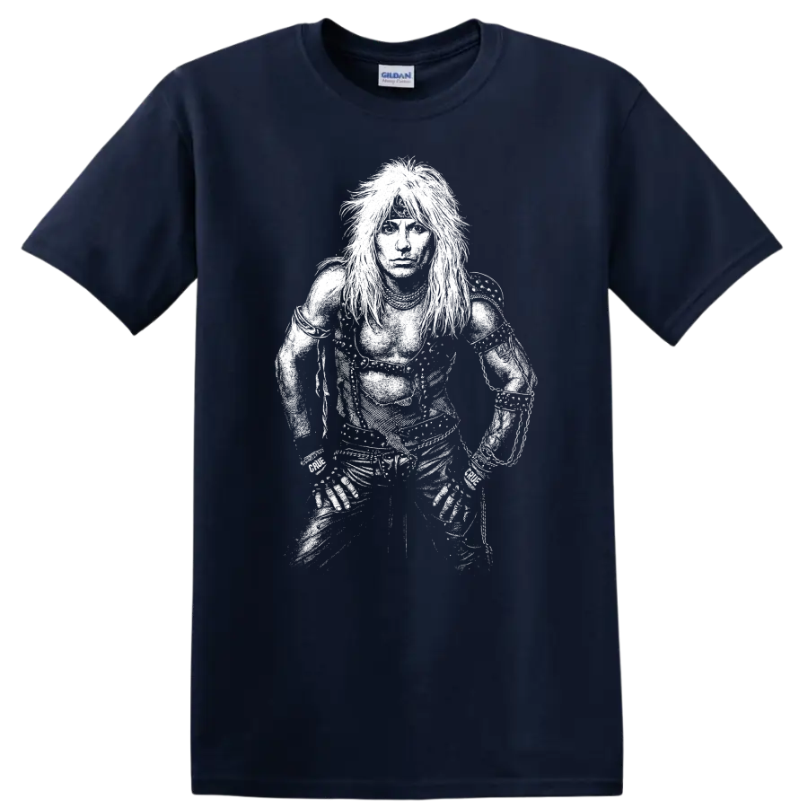 Bob Weir Grateful Dead Rock Legends T Shirt Vintage Band Graphic - Navy (Blue)