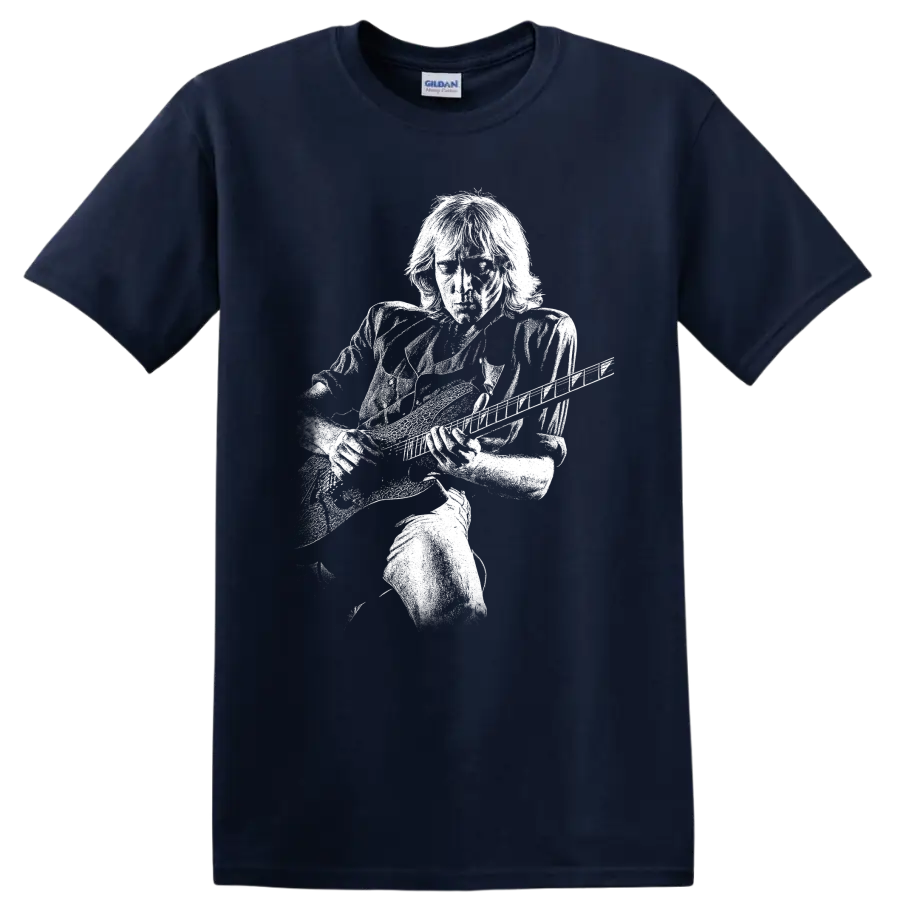 Konstantin Nikolsky Voskreseniye Rock Legends Tribute T Shirt - Navy (Blue)