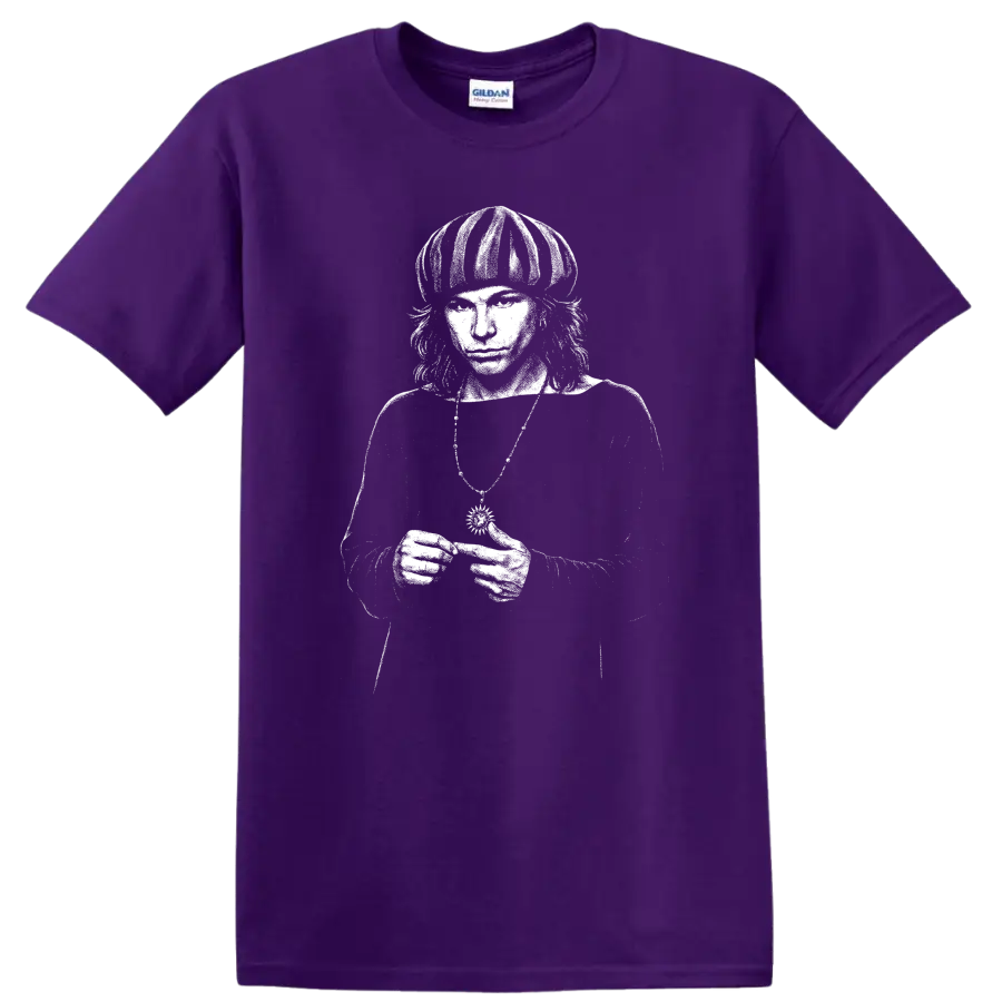 Konstantin Stupin Rock Legends Tribute T Shirt for Music Fans - Purple