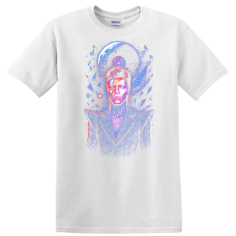 Retro Rock Heavy Metal Album Cover Legend Style T Shirt - White