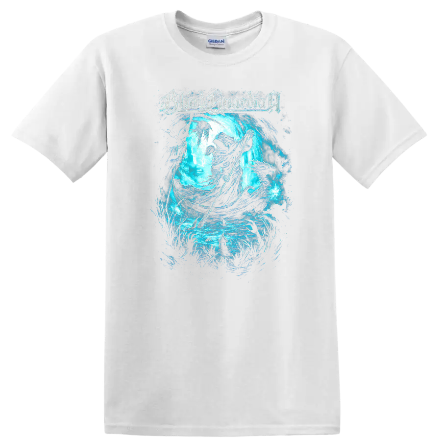 Bloody Underground Gothic Metal Wave Art T Shirt Retro Rock Legend - White